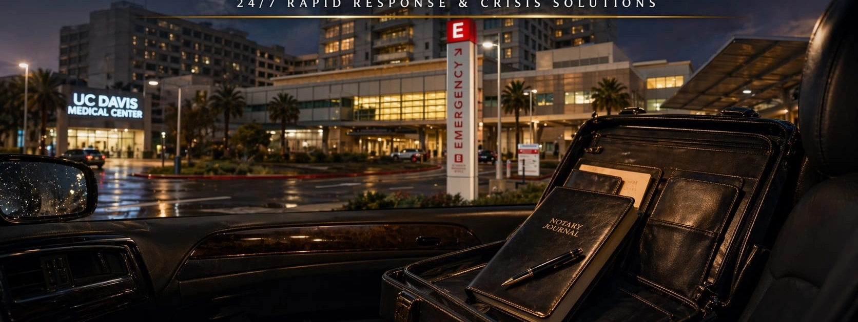 Emergency mobile notary Sacramento CA — Sacramento Notary Co same-day and after-hours notary service