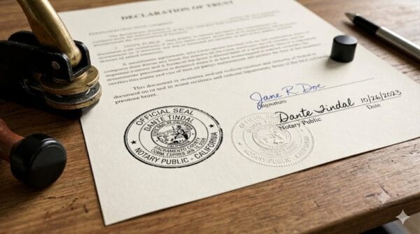 Mobile notary services Sacramento