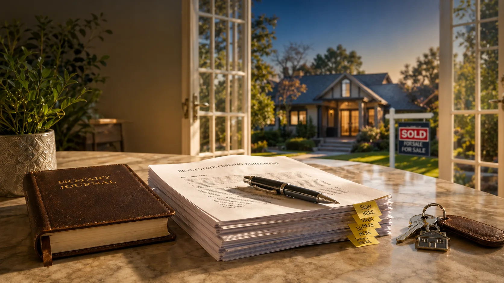 Real estate closing notary Sacramento