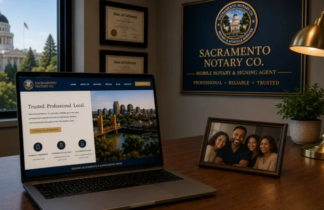 Sacramento Notary Co — professional mobile notary services