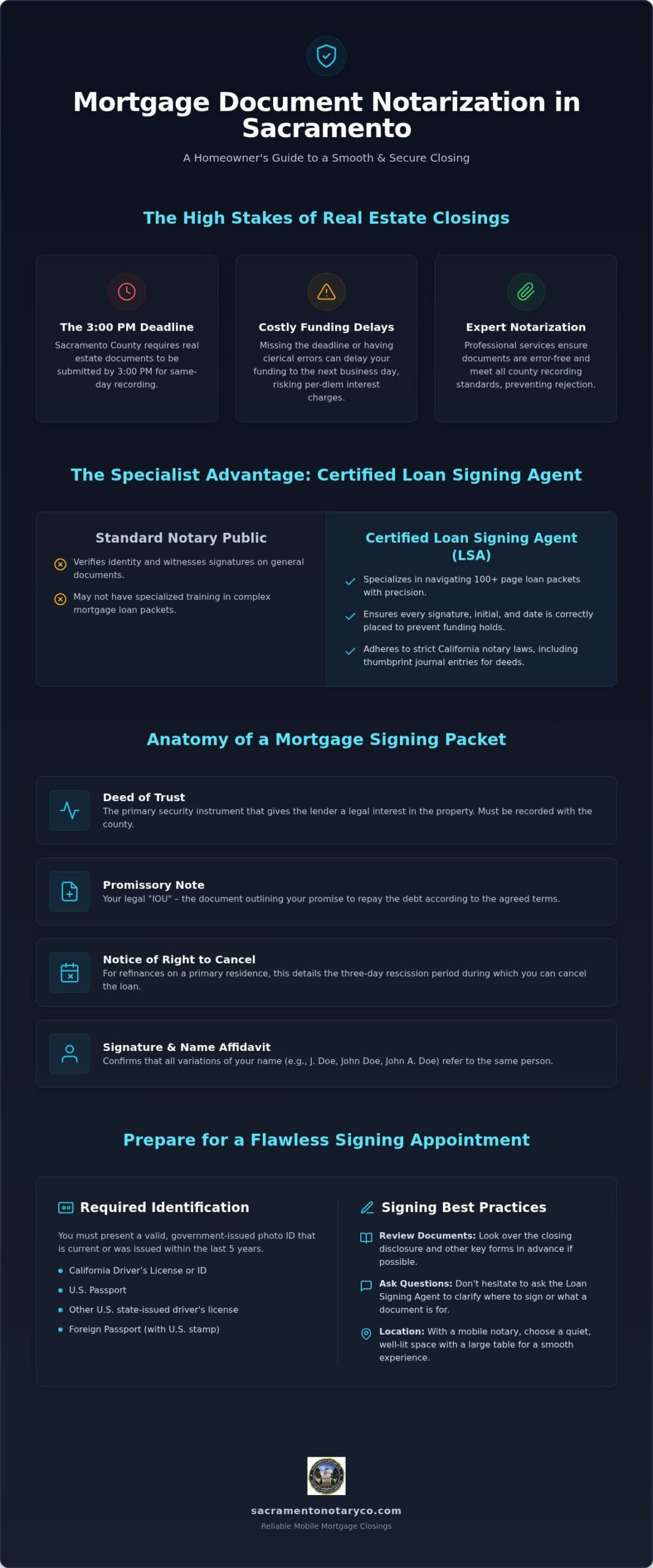 Expert Mortgage Document Notarization in Sacramento: A Complete Guide